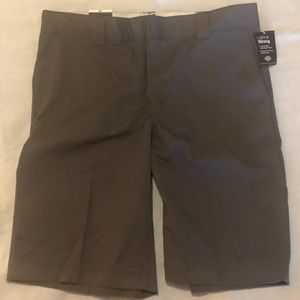 NWT Dickie’s 11” Grey Work Shorts
